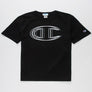 Champion SHIRTS SS HERITAGE BIG C  TEE Men’s BLACKS
