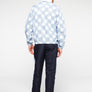 SERGIO TACHINNI MEN’S FIRENCE TRACKSUIT- NAVY BLUE / WHITE NTSTR