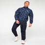 SERGIO TACHINNI MEN’S TRACKSUIT- ALL NAVY BLUE/NTSHG