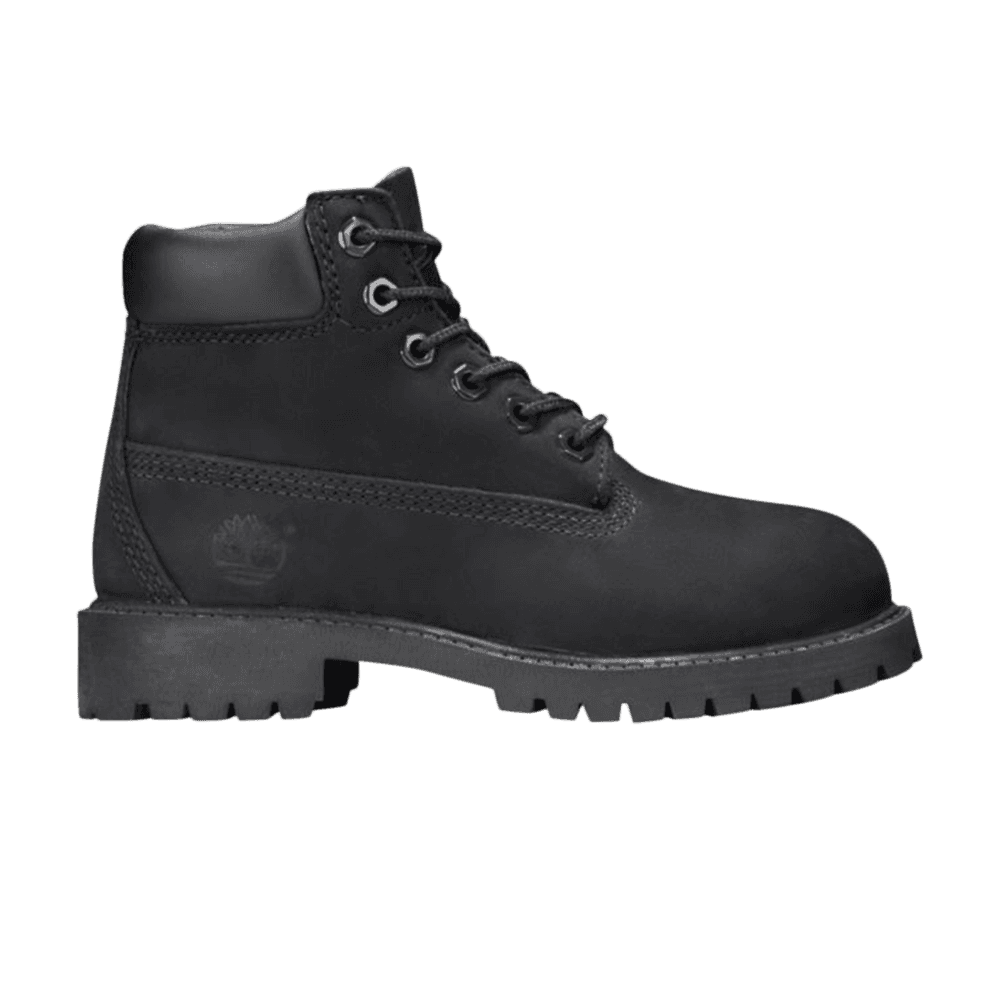 Timberland 6IN PREM Junior s BLACK NUBUCK Moesports