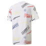 Puma DECOR8 COLOUR AOP  TEE Men’s-WHITE-AOP