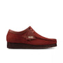 Clark’s WALLABEE BOOT LOW NUBUCK Men’s BURGUNDY
