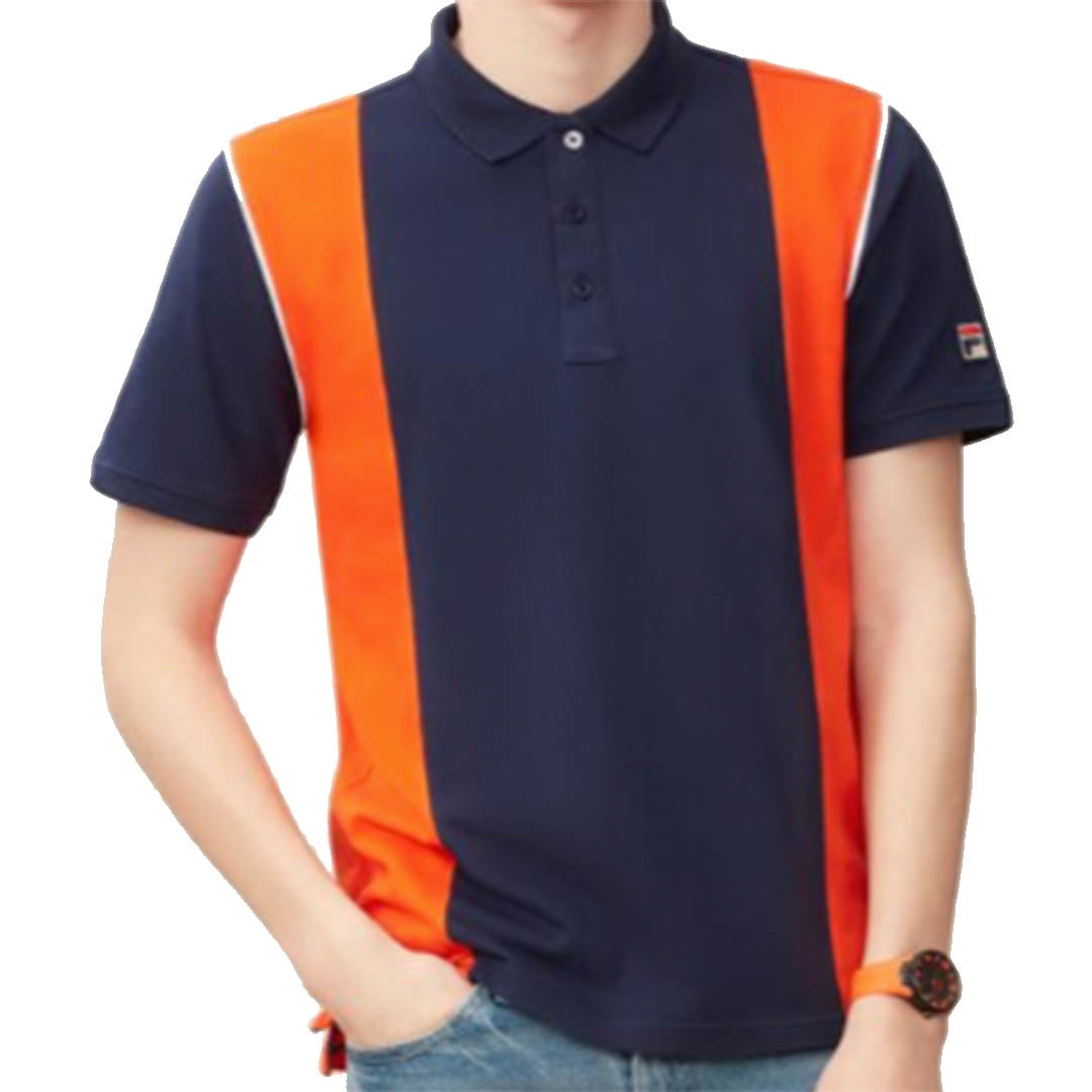 Fila polo 2024 mens orange