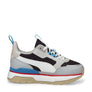 PUMA R78 TREK MEN - BLACK - WHITE -GLACIAL BLUE