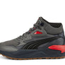 PUMA X-RAY SPEED MID WTR MEN - CASTLEROCK-BLACK -EBONY-RED