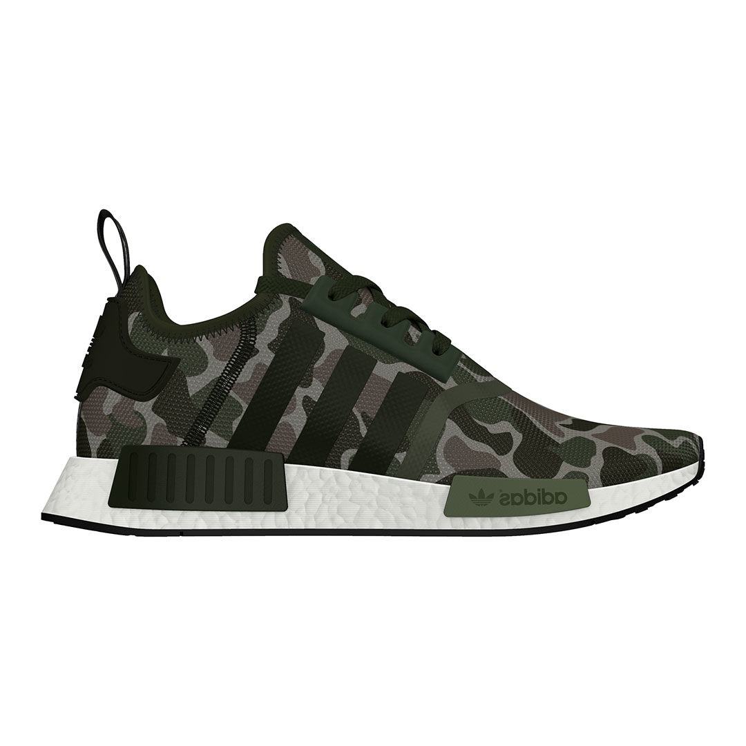 Adidas Original NMD_R1 Mens - SESAME/TRACE CARGO/BASE GREEN Adidas Original NMD_R1 Mens - SESAME/TRACE CARGO/BASE GREEN