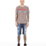 Cult of Individuality ANGEL SHORT SLEEVE CREW NECK TEE Men’s -SATELLITE