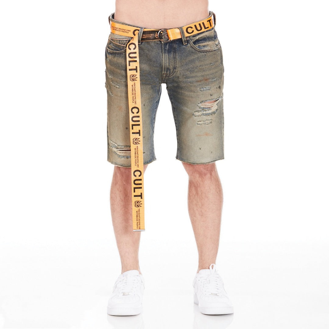 Cult of Individuality BELTED ROCKER SHORT Men s DUSK Moesports