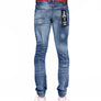 Cult of Individuality PUNK SUPER SKINNY BELTED JEAN Men’s - ABYSS