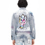 Cult of Indviduality  TONGUE TYPE 3 DENIM JACKET  Men’s - SKITTLE