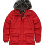 Jordan Craig LEGACY EDITION  HEAVY QUILTED PARKA W FUR Men’s - RED