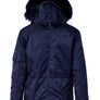 Schott N.Y.C  NYLON FLIGHT LONG SATIN N3B - NAV - Moesports