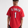 Mitchell & Ness MLB AUTHENTIC JERSEY-pullover - CARDINALS 96 -MENS-OZZIE -RED WHITE