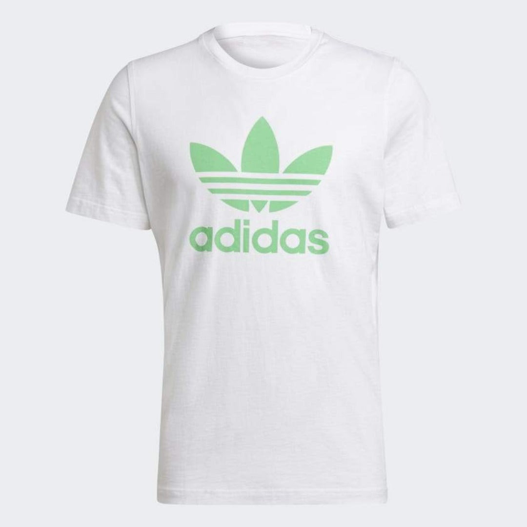 Green white adidas mens t shirt Clearance