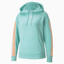 Puma CLSX HOODIE SWEATSUIT Women’s - EGGSHELL BLUE-GLOAMING
