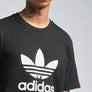 Adidas Original 3-TREFOIL T-SHIRT TEE Men’s - BLACK WHITE