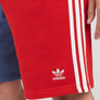 Adidas Original 3 STRIPE SHORT Men’s -SCARLET/CREW BLUE