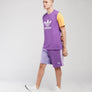 Adidas Original 3-TREFOIL T-SHIRT TEE Men’s -Purple/light