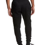 CHAMPION REVERSE WEAVE SCRIPT JOGGER PANTS /  men’s -BLACK RED