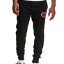 CHAMPION REVERSE WEAVE SCRIPT JOGGER PANTS /  men’s -BLACK RED