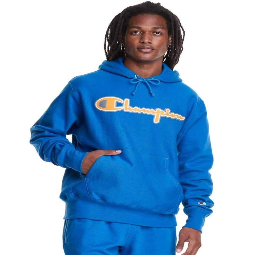 Pullover Hoodie Champion Reverse Weave Royal Blue Champion FLC