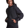 CHAMPION “SUPER FLEECE” SMALL LOGO CONE HOODY-BLACK