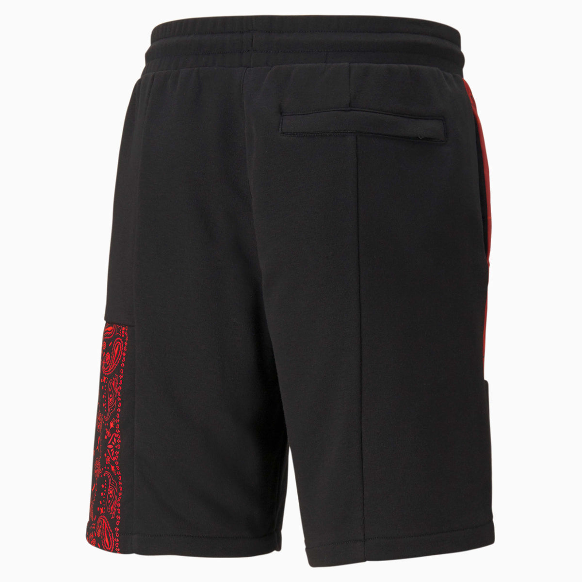 PUMA OB PATCHWORK SHORTSBLACK/RED Moesports