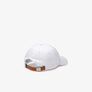 LACOSTE BIG GATOR CAP- WHITE-001