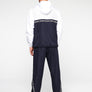 SERGIO TACHINNI NAPIER HOOD MEN’S TRACKSUIT- WHITE /NAVY/NTKWH