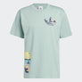Adidas Original SURREAL SUMMER  TEE  Men’s - HAZY GREEN
