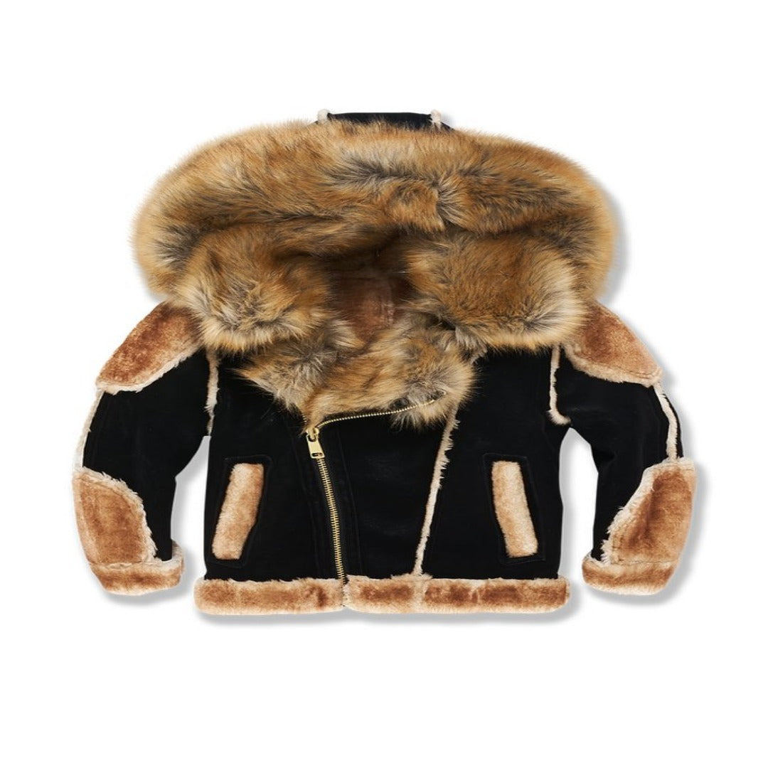Kids shearling coats hotsell