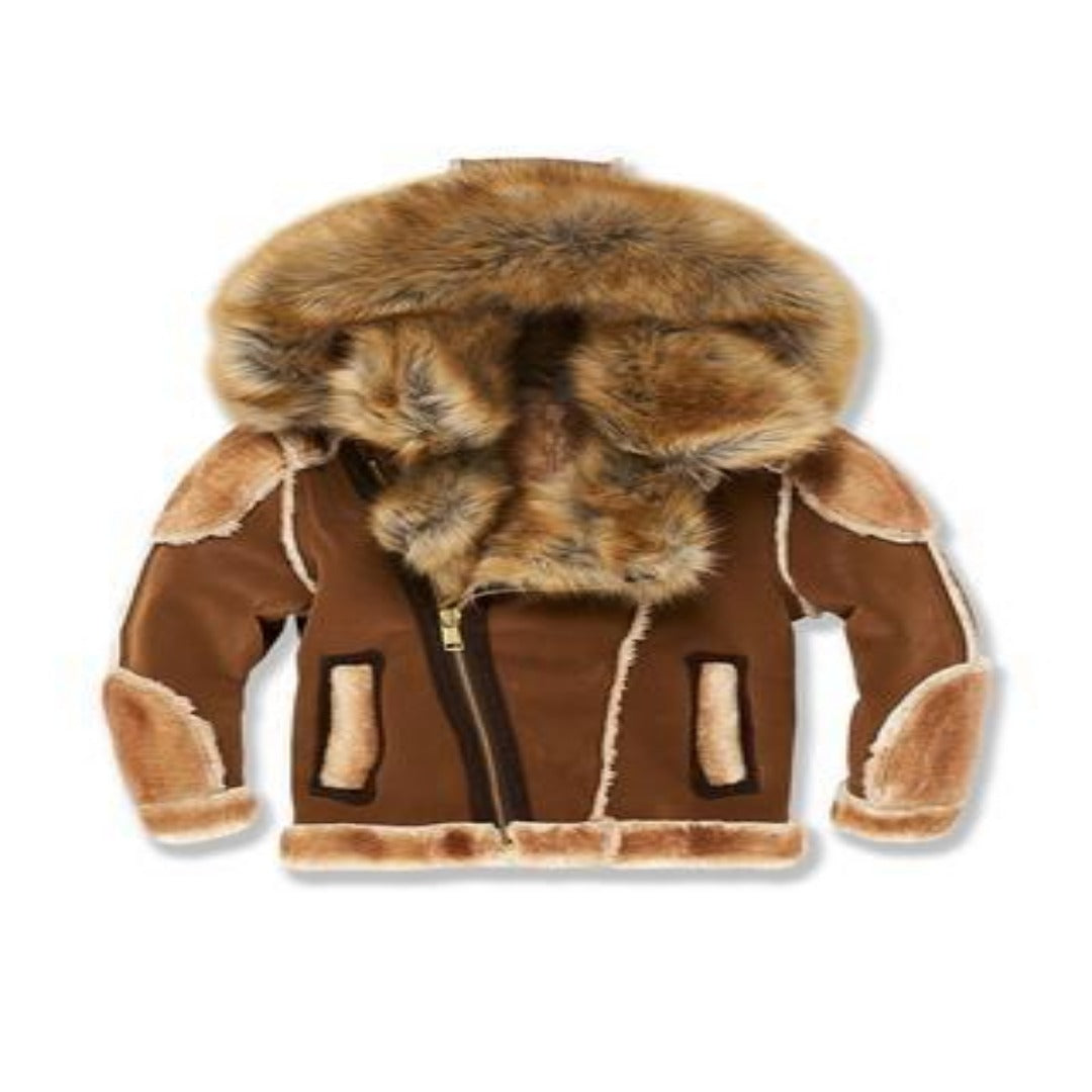 Jordan Craig LEGACY EDITION MOTO SHEARLING JACKET Kids NEW