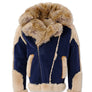 Jordan Craig LEGACY EDITION ANCHORAGE SHEARLING MOTO JACKET Men's - ADMIRAL BLUE