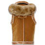 Jordan Craig LEGACY EDITION DENALI SHEARLING VEST Men’s - COGNAC