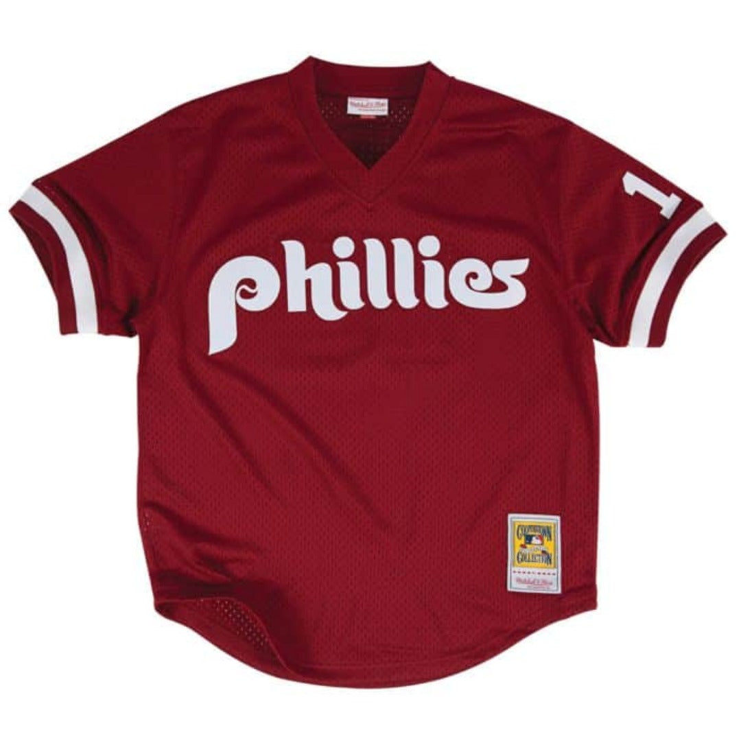 Mitchell & Ness Authentic Darren Daulton Philadelphia Phillies 1991 Pullover Jersey