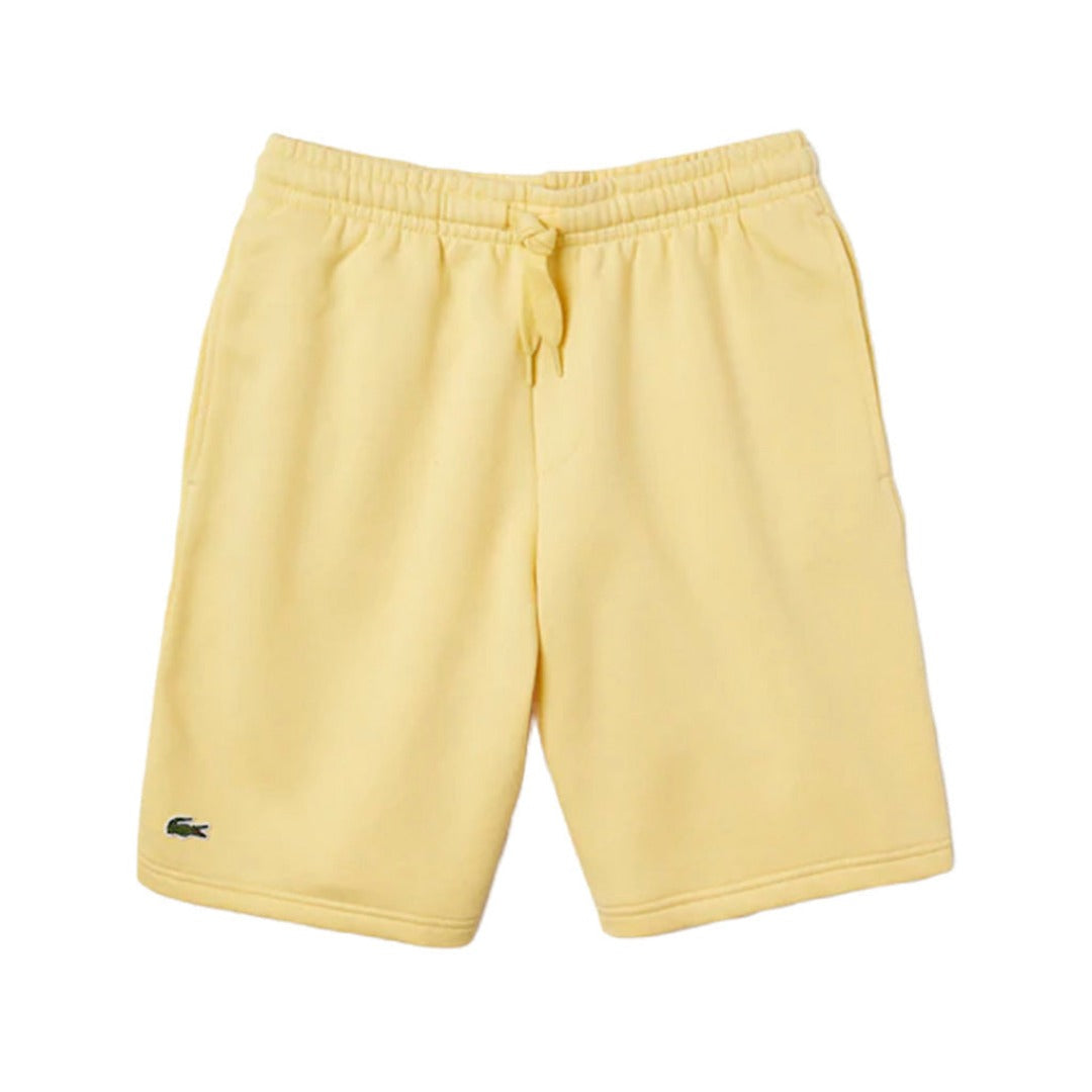 Yellow lacoste shorts new arrivals