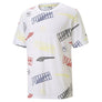 Puma DECOR8 COLOUR AOP  TEE Men’s-WHITE-AOP