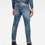 G-Star 3301 SLIM Men’s - SUN FADED PRUSSIAN BLUE PAINTED