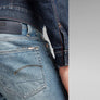 G-Star 3301 SLIM RL JAPANESE STRECH DENIM Men’s -VINTAGE OCEAN BLUE