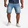 G-STAR D-STAQ JEAN SHORT Men’s FADE SEASCAPE RESTORED