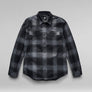 G-Star RAW MARINE SLIM SHIRTS LONG SLEEVE / Men’s -DK BLACK RYAN CHECK