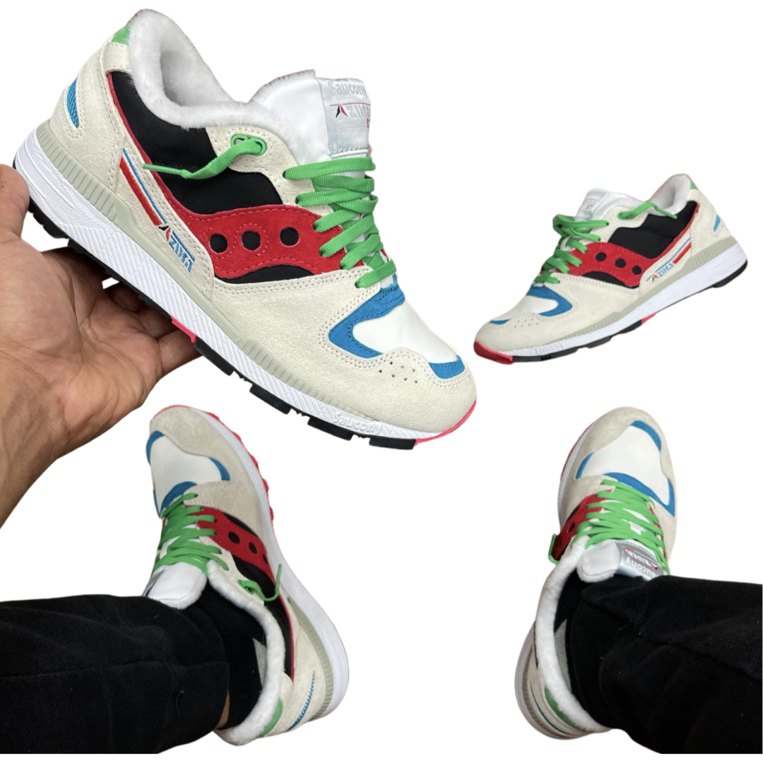 Saucony azura deals white black blue