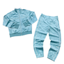 SERGIO TACHINNI SOVANA VELOUR SUIT - MEN’S”- GREEN CANTN