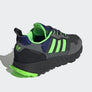 Adidas Original ZX 1K BOOST - SEASONALITY Men’s - BLACK/GREY /NEON GREEN BLUE