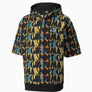 Puma HC AOP SHORT SLEEVE Hoodie Men’s - PUMA BLACK