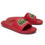 LACOSTE BIG GATOR SLIDES MENS - RED