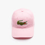 LACOSTE BIG GATOR CAP- PINK-7SY