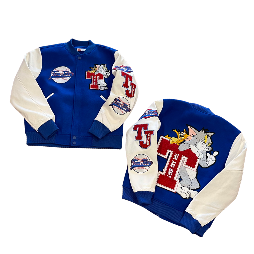 Clothing Tom And Jerry Reebok Jacket FREEZE MAX TOM JERRY VARSITY