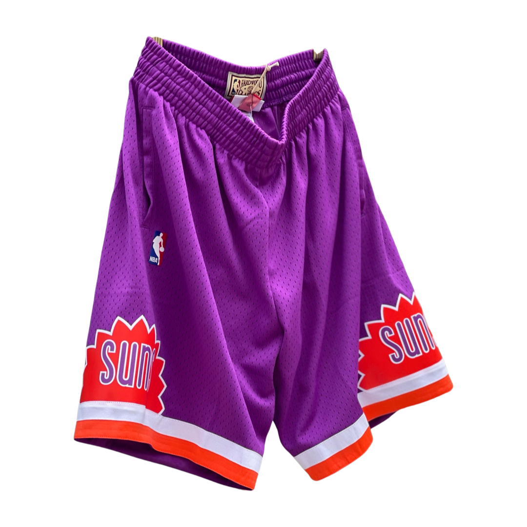 Mitchell & Ness - NBA Swingman -Shorts Suns 91 Mens -Purple Orange 3XL