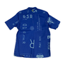 G-Star RAW HAWAIIAN SERVICE REGULAR SHIRTS / Men’s -IMPERIAL BLUE EXTREME